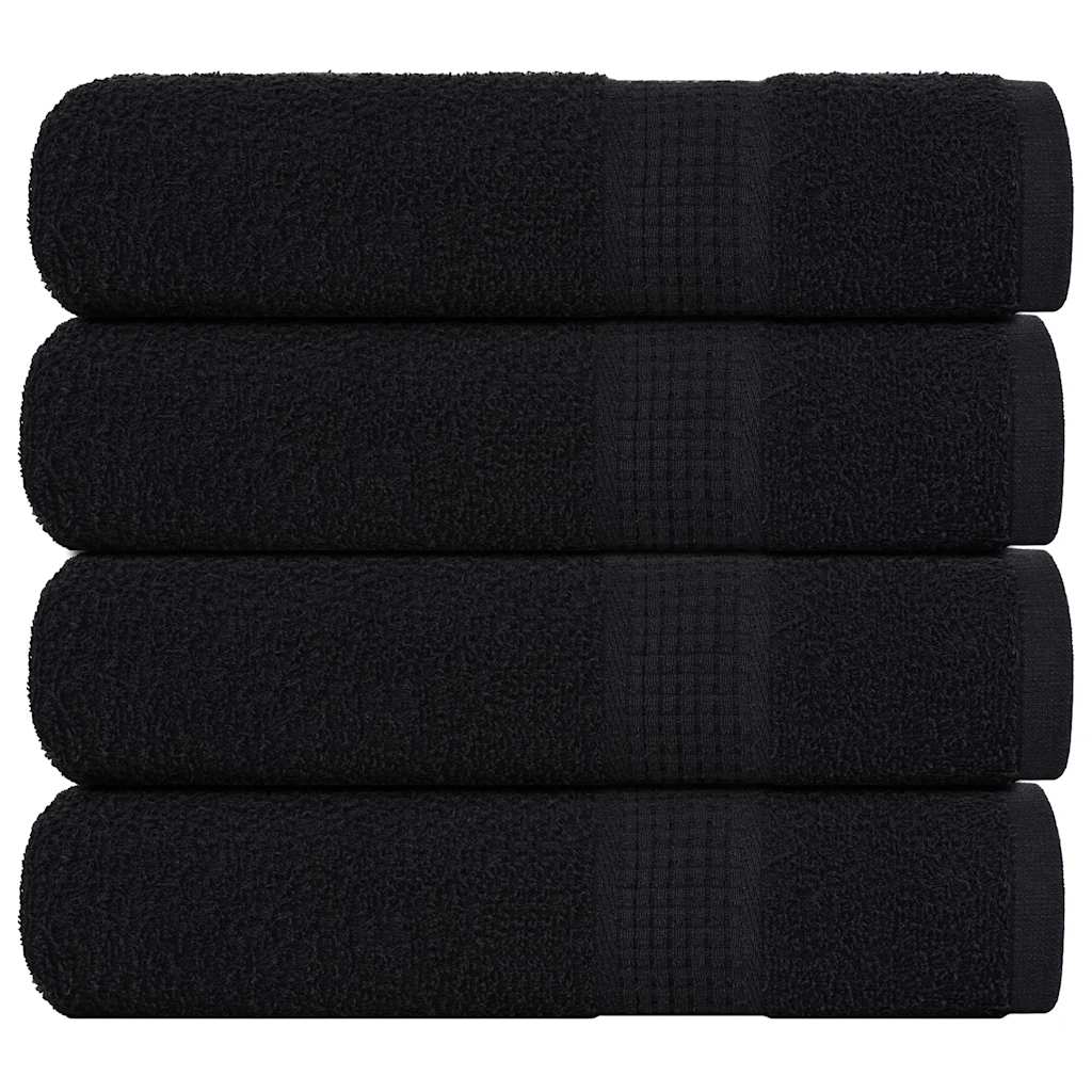 Waschtücher Frogn 2 Stk. 360 G/M² Schwarz