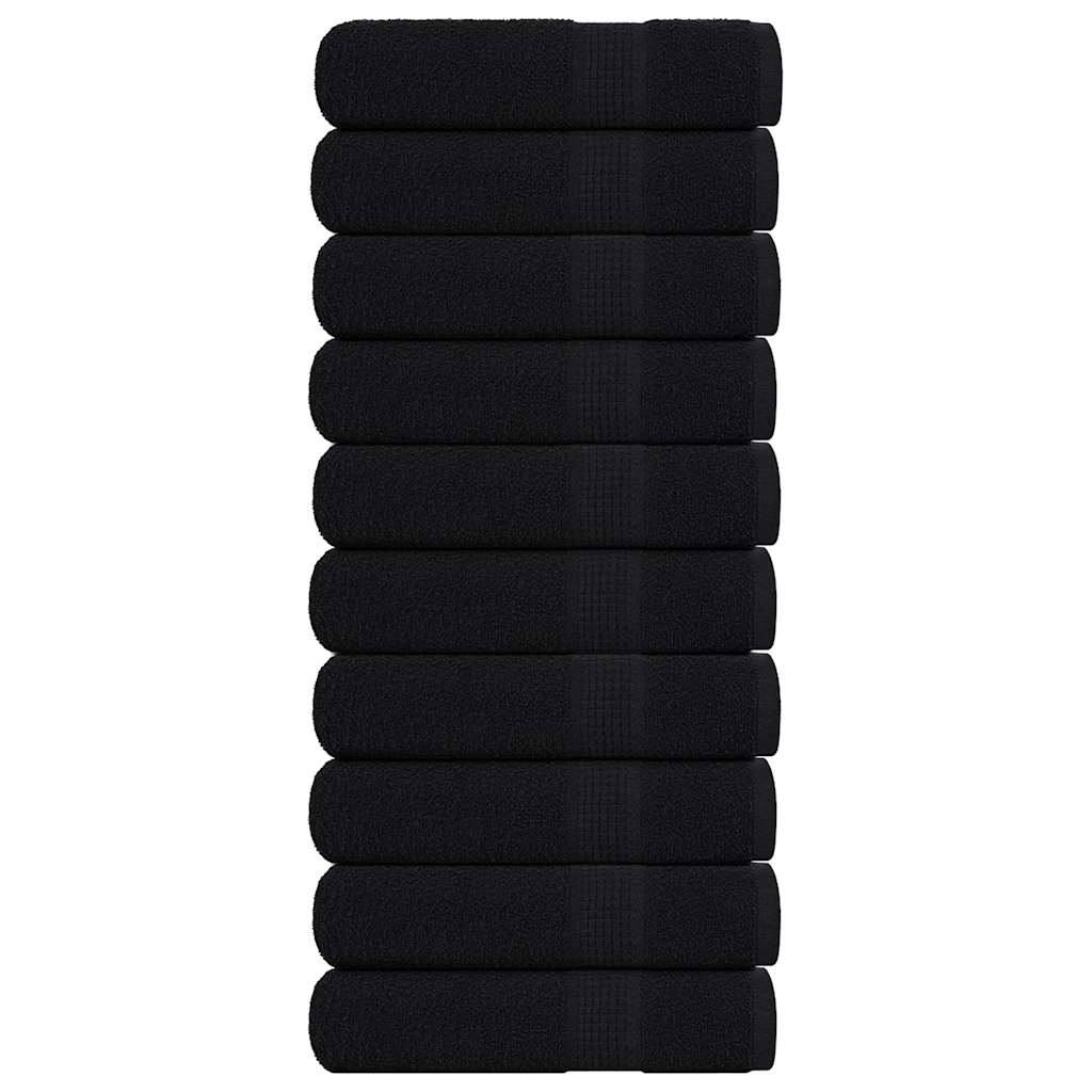 Waschtücher Frogn 2 Stk. 360 G/M² Schwarz