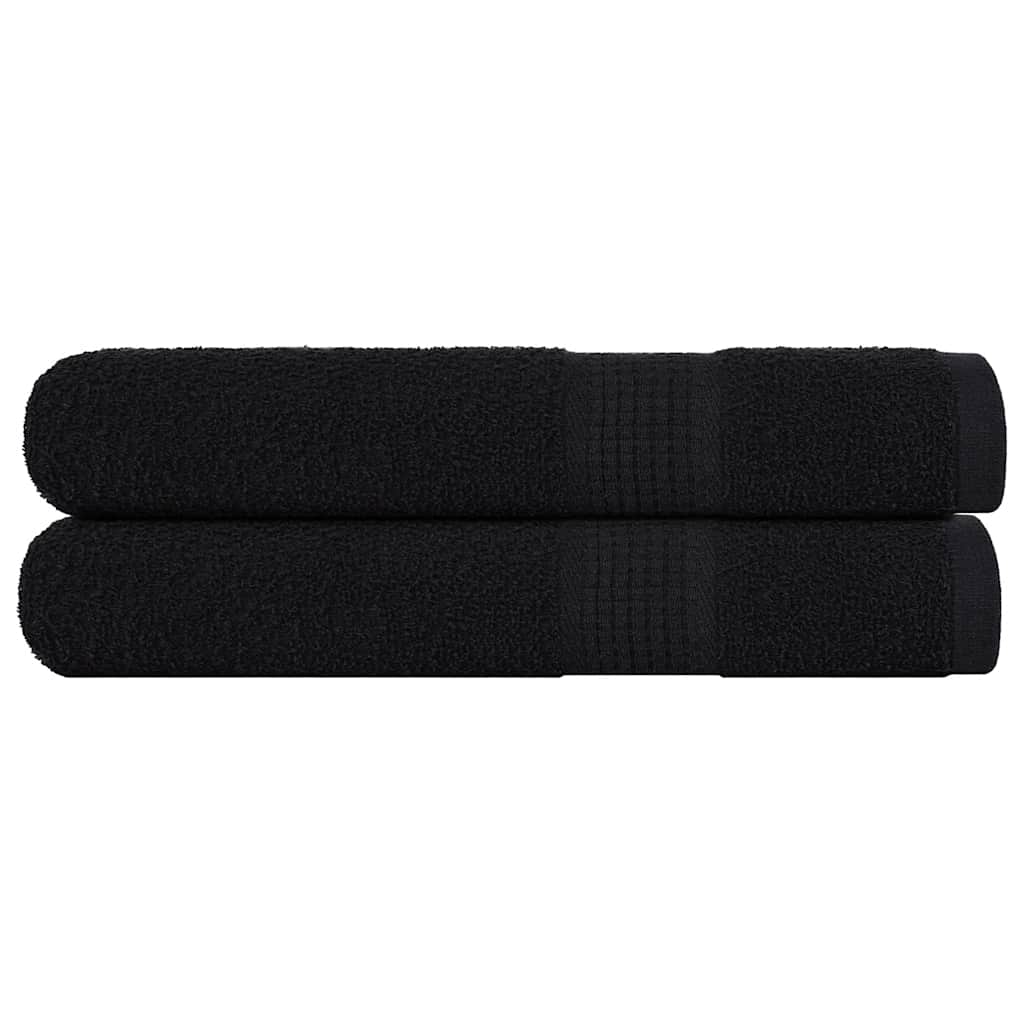 Waschtücher Frogn 2 Stk. 360 G/M² Schwarz