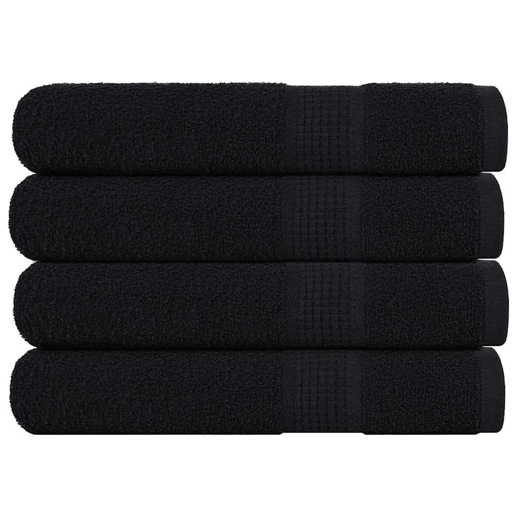 Waschtücher Frogn 2 Stk. 360 G/M² Schwarz