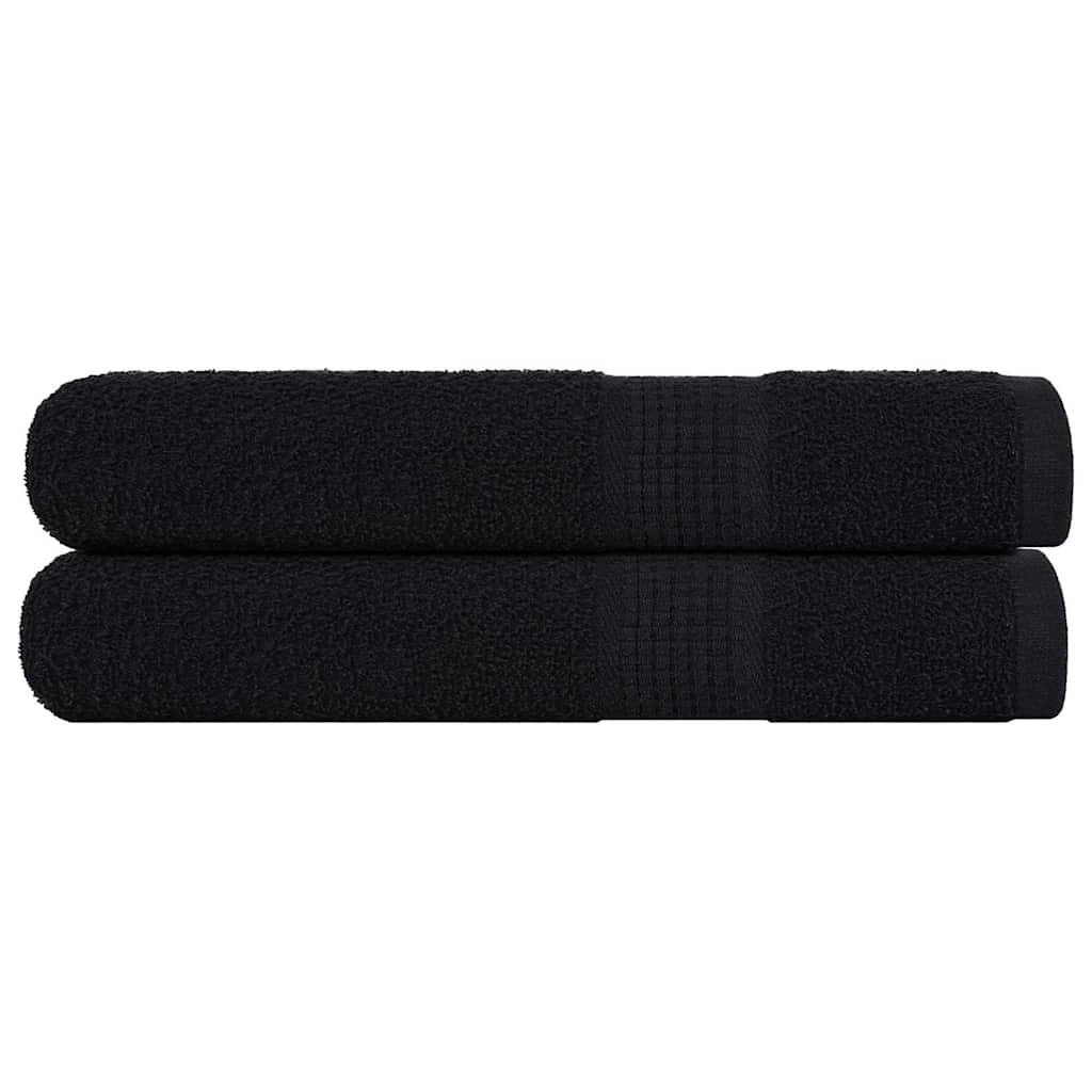 Waschtücher Frogn 2 Stk. 360 G/M² Schwarz