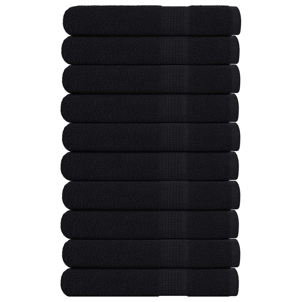 Waschtücher Frogn 2 Stk. 360 G/M² Schwarz