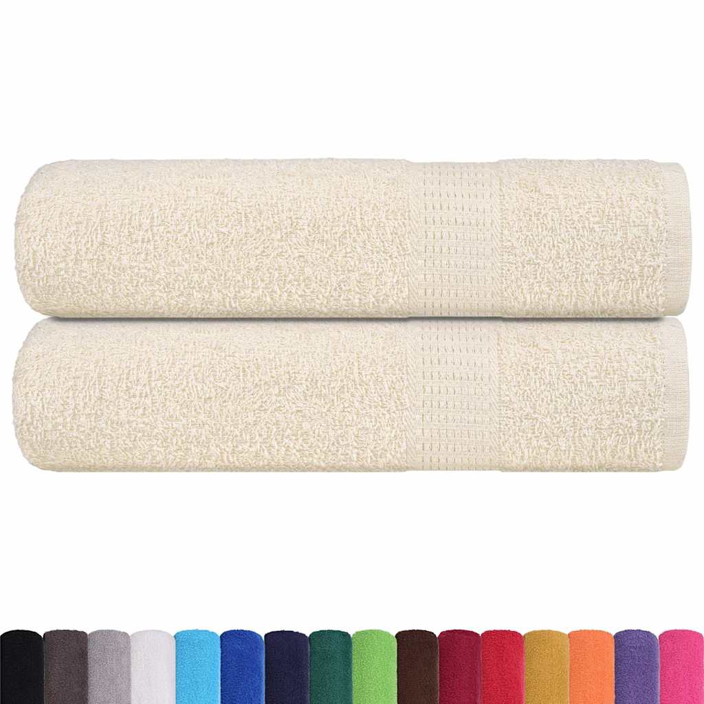 Duschtücher Frogn 2 Stk. 360 G/M² Creme