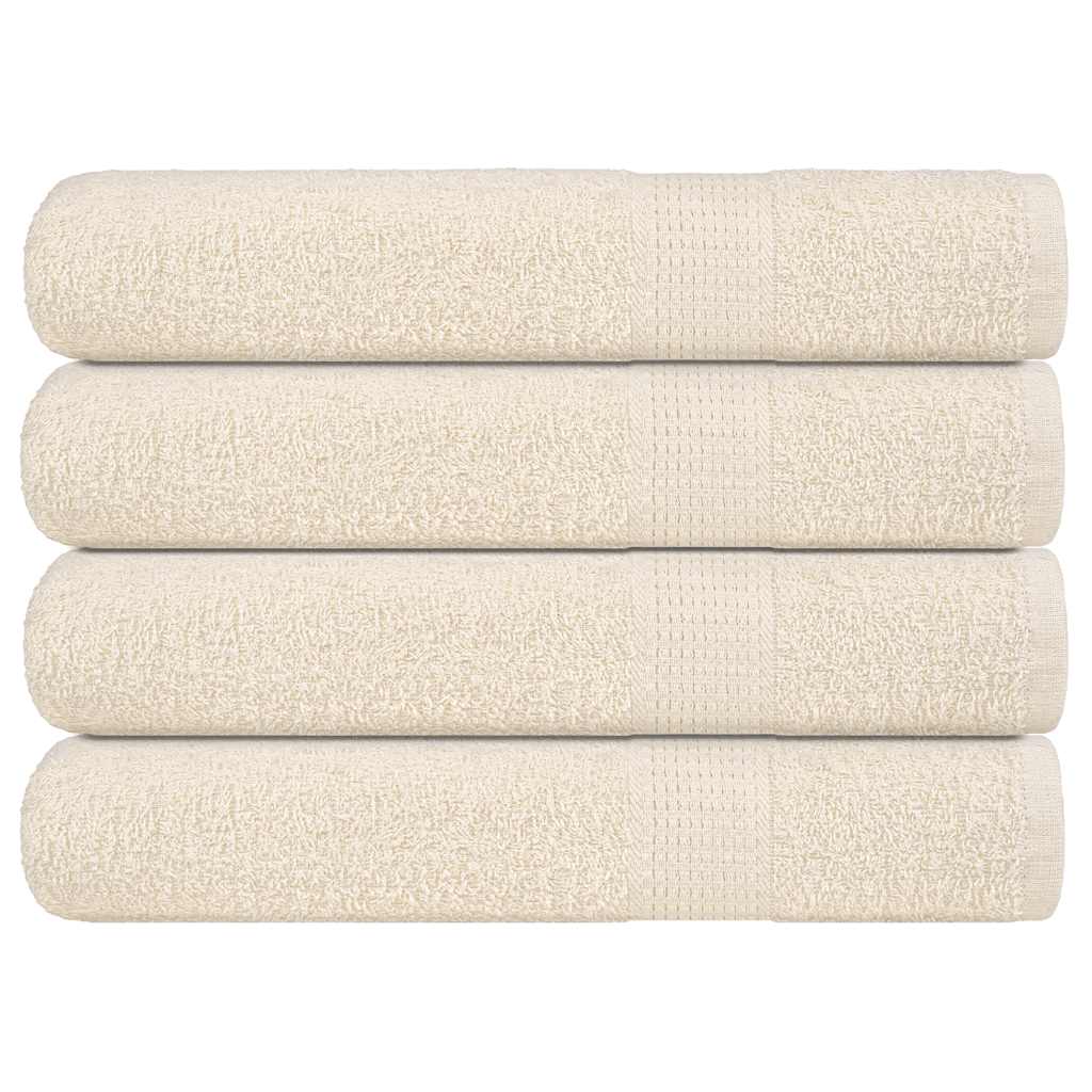 Duschtücher Frogn 2 Stk. 360 G/M² Creme