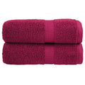 Premium-Waschtücher Solund 2 Stk. Bordeaux 600 G/M² Bordeauxrot