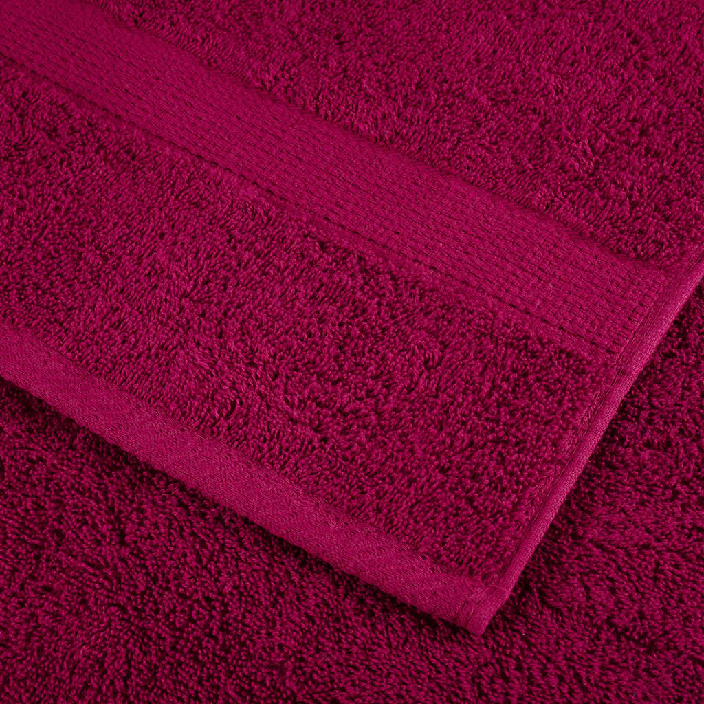 Premium-Waschtücher Solund 2 Stk. Bordeaux 600 G/M² Bordeauxrot