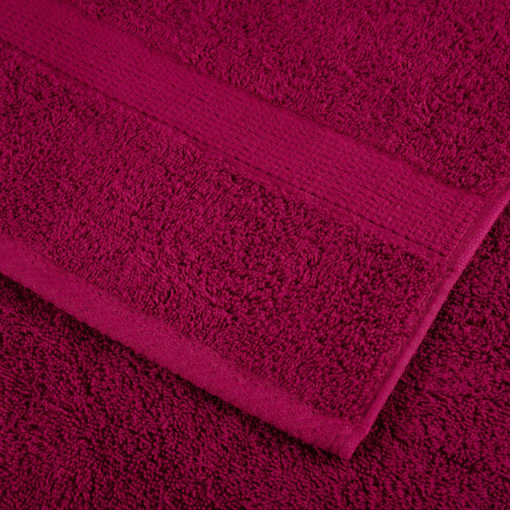 Premium-Waschtücher Solund 4 Stk. Bordeaux 600 G/M² Bordeauxrot