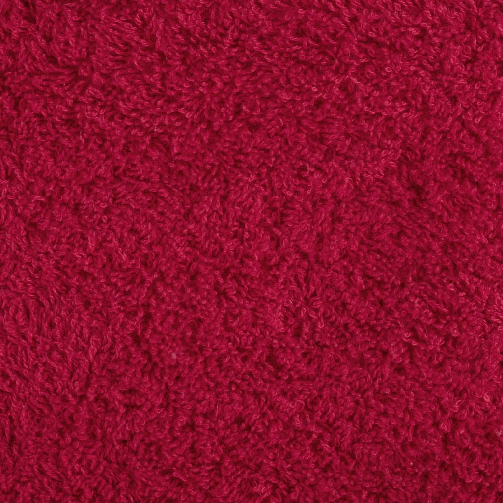 Premium-Saunatücher Solund 2 Stk. 600 G/M² Rot