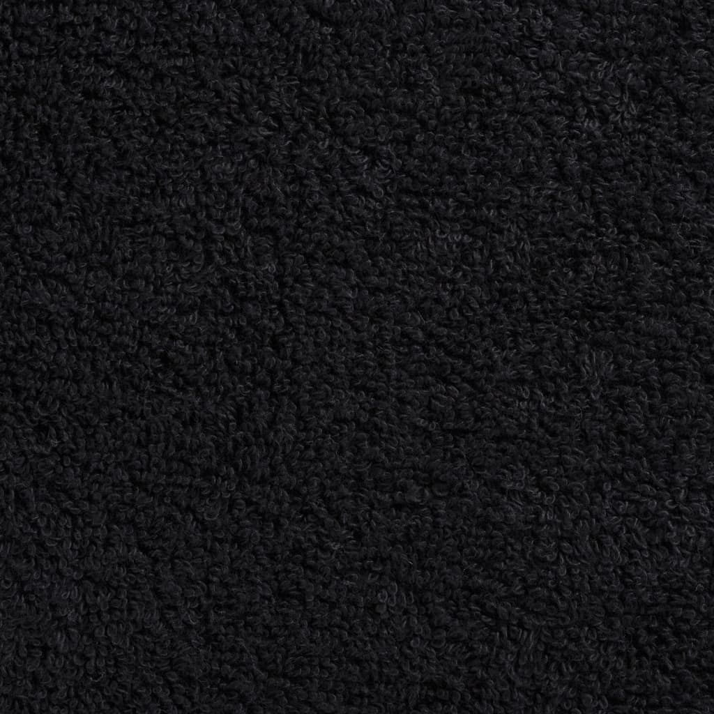 Premium-Handtücher Solund 2 Stk. 600 G/M² Schwarz
