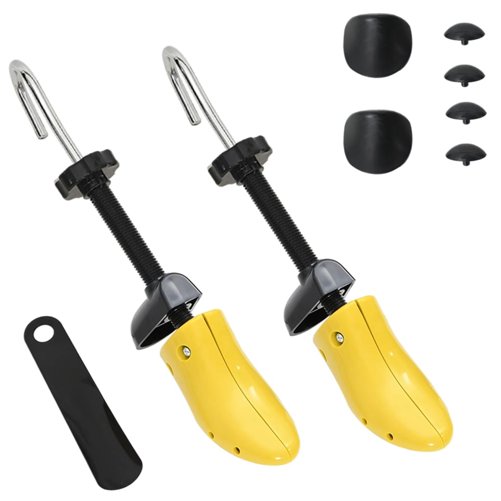 Schuhspanner Mit Schuhanzieher Gelb Eu Kunststoff