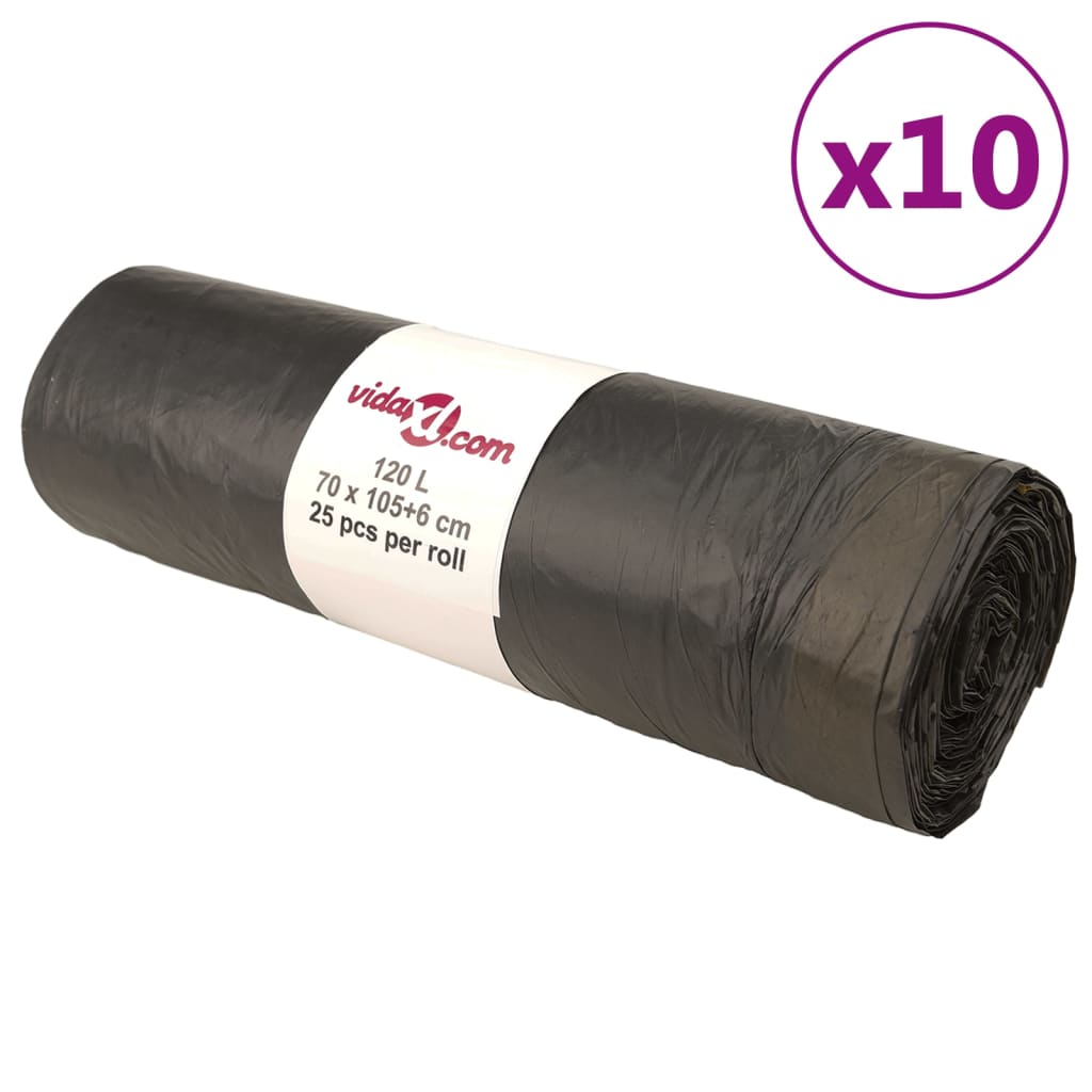 Müllsäcke 250 Stk. Schwarz