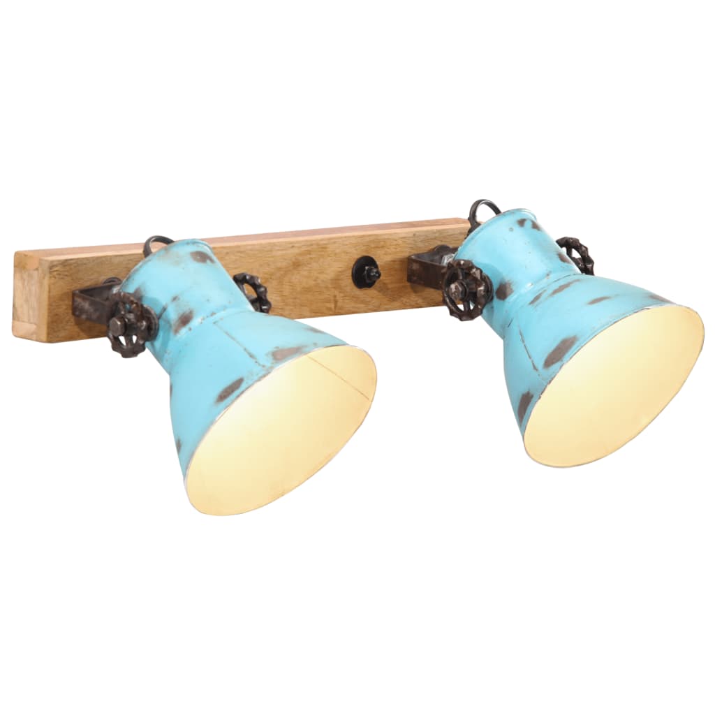 Deckenleuchte 25 W 35X35X25 Cm E27 Blau