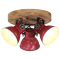 Wandleuchte 25 W 65X25 Cm E27 Rot