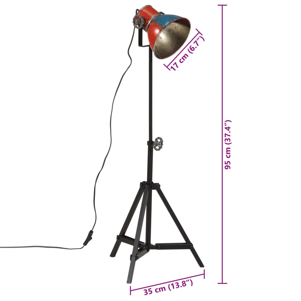 Stehleuchte 25 W 35X35X65/95 Cm E27