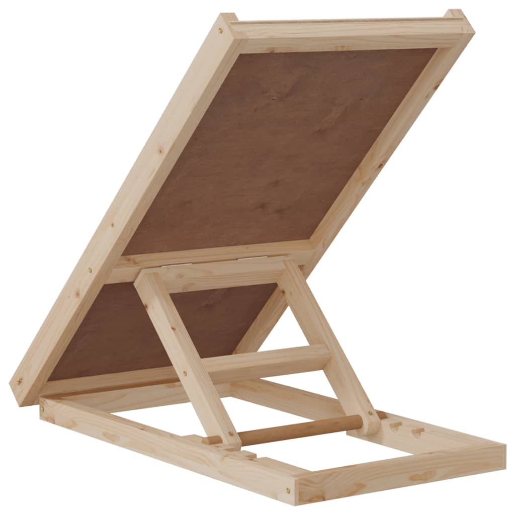 Hunderampe Massivholz Tanne