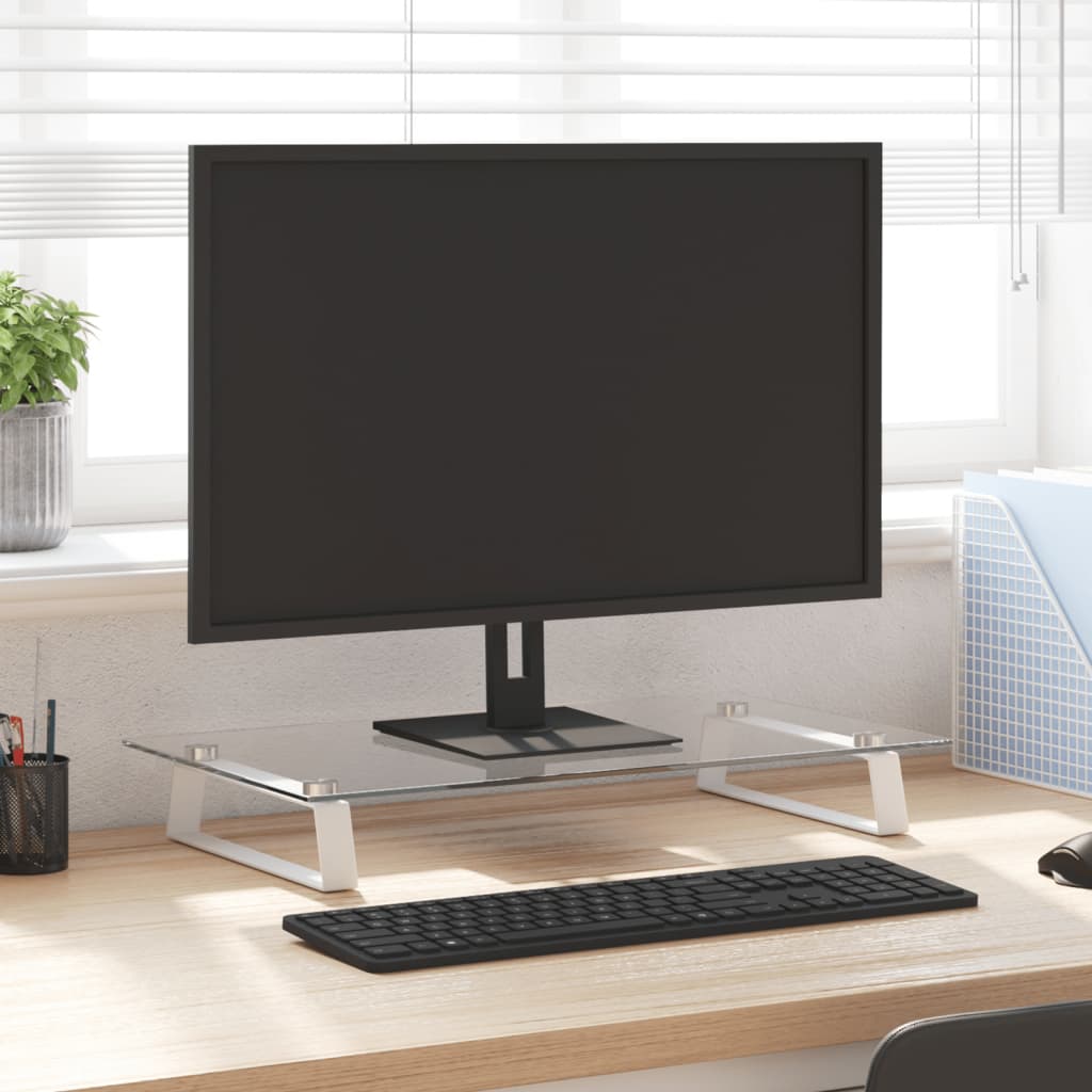 Monitorständer Hartglas Und Metall