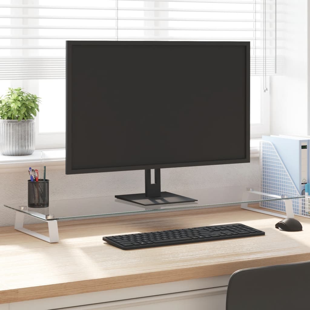 Monitorständer Hartglas Und Metall
