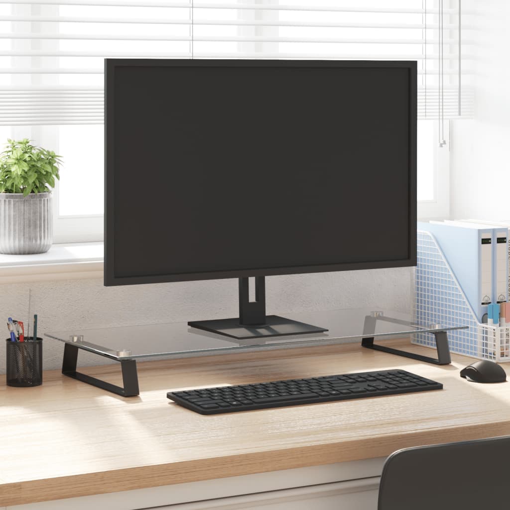 Monitorständer Hartglas Und Metall