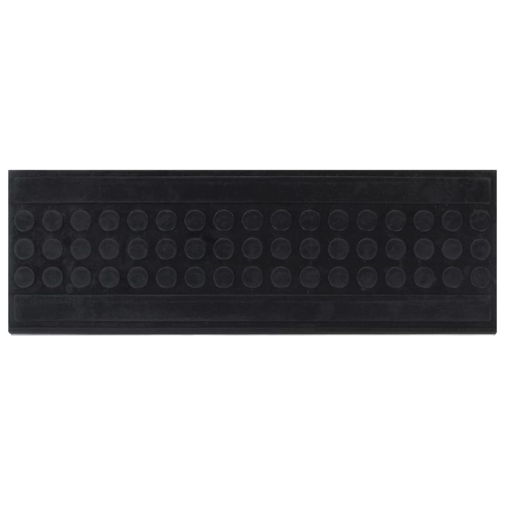 Stufenmatten 5 Stk. 25X75 Cm Gummi