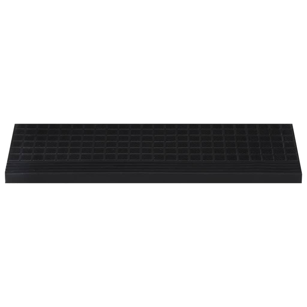 Stufenmatten 5 Stk. 25X75 Cm Gummi