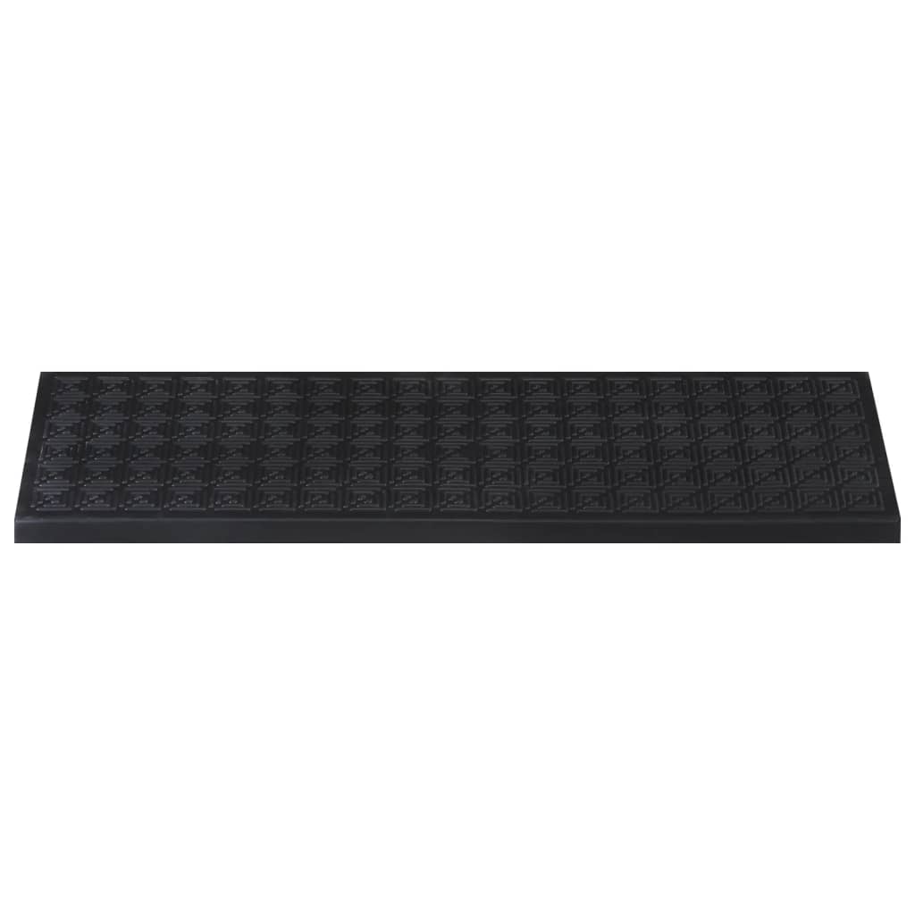 Stufenmatten 5 Stk. 25X75 Cm Gummi