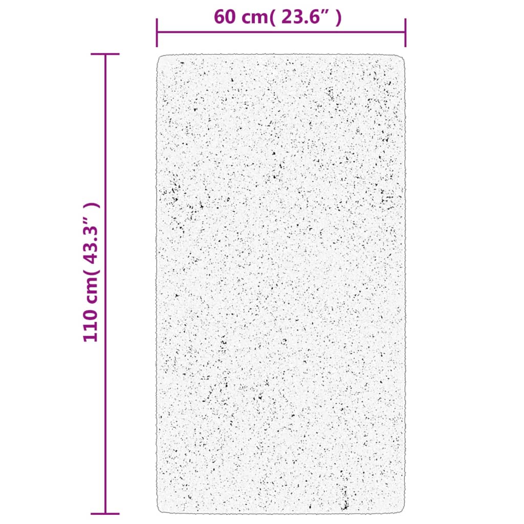 Teppich Huarte Kurzflor Weich Und Waschbar Anthrazit
