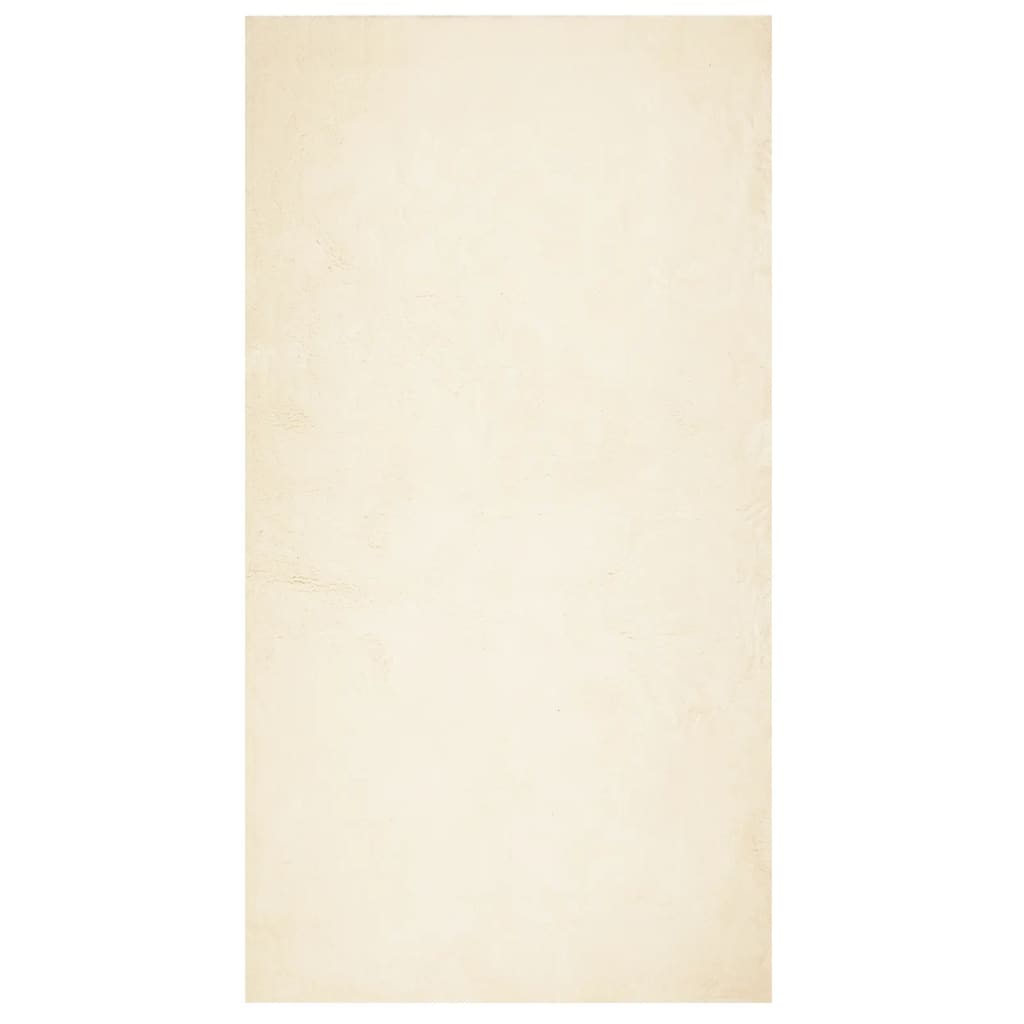 Teppich Huarte Kurzflor Weich Und Waschbar Creme