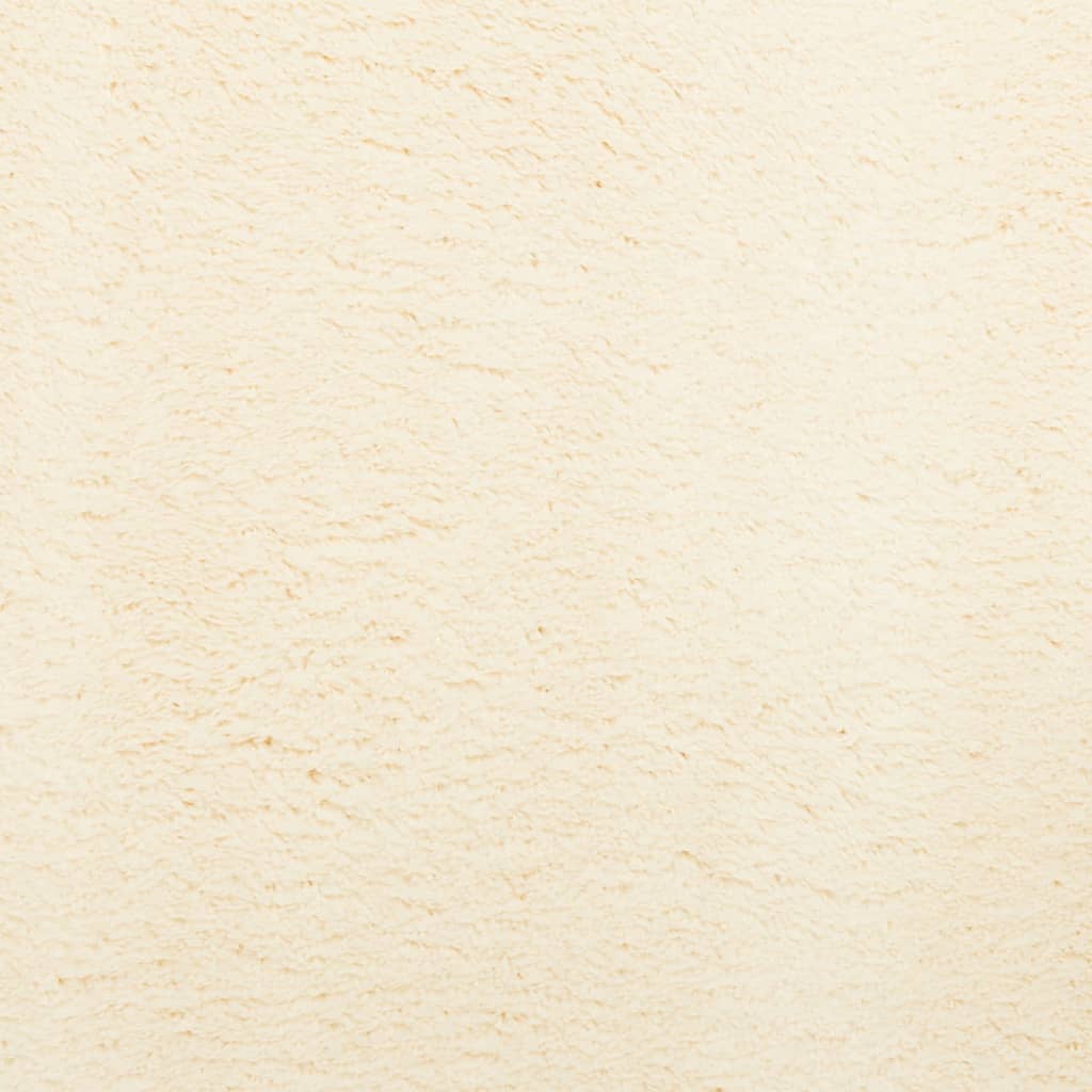 Teppich Huarte Kurzflor Weich Und Waschbar Creme