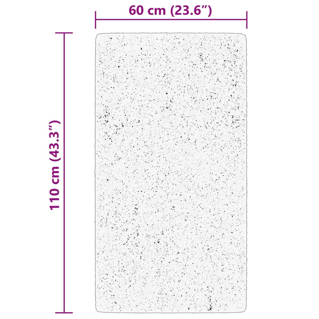 Teppich Huarte Kurzflor Weich Und Waschbar Creme
