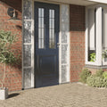 Fensterfolie Matt Blumenmuster 45X500 Cm Pvc Frosted Blume