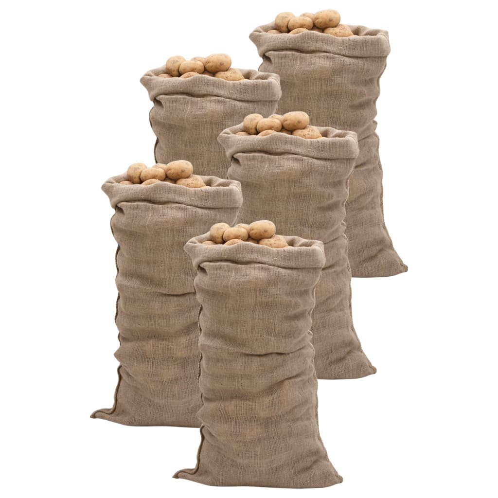 Jutesäcke 10 Stk. 100% Jute 220 G/M²
