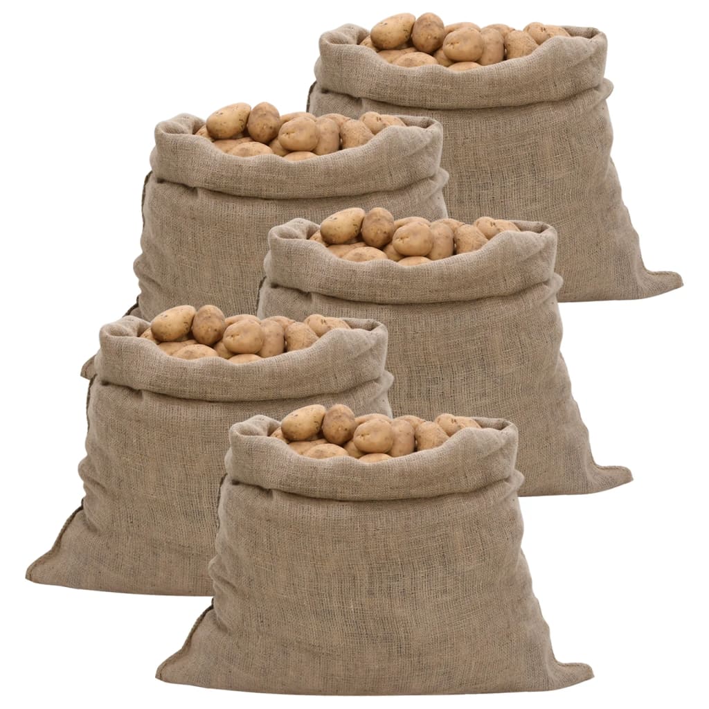 Jutesäcke 10 Stk. 100% Jute 220 G/M²