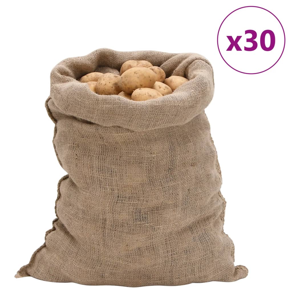 Jutesäcke 10 Stk. 100% Jute 220 G/M²
