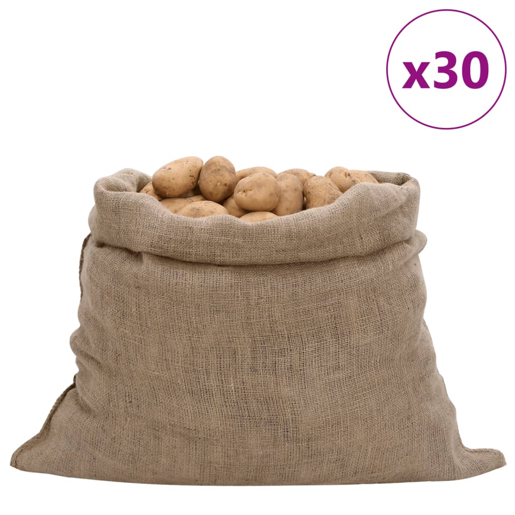 Jutesäcke 10 Stk. 100% Jute 220 G/M²