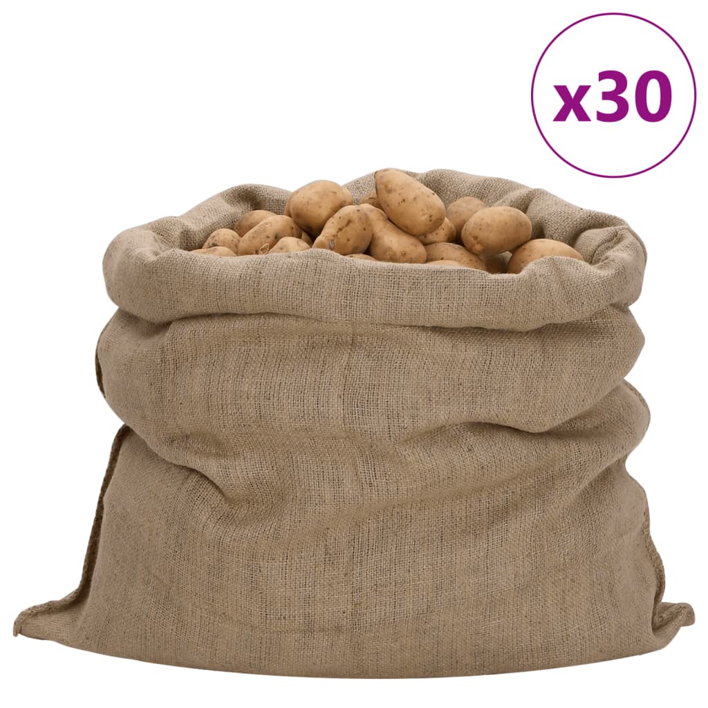 Jutesäcke 10 Stk. 100% Jute 340 G/M²