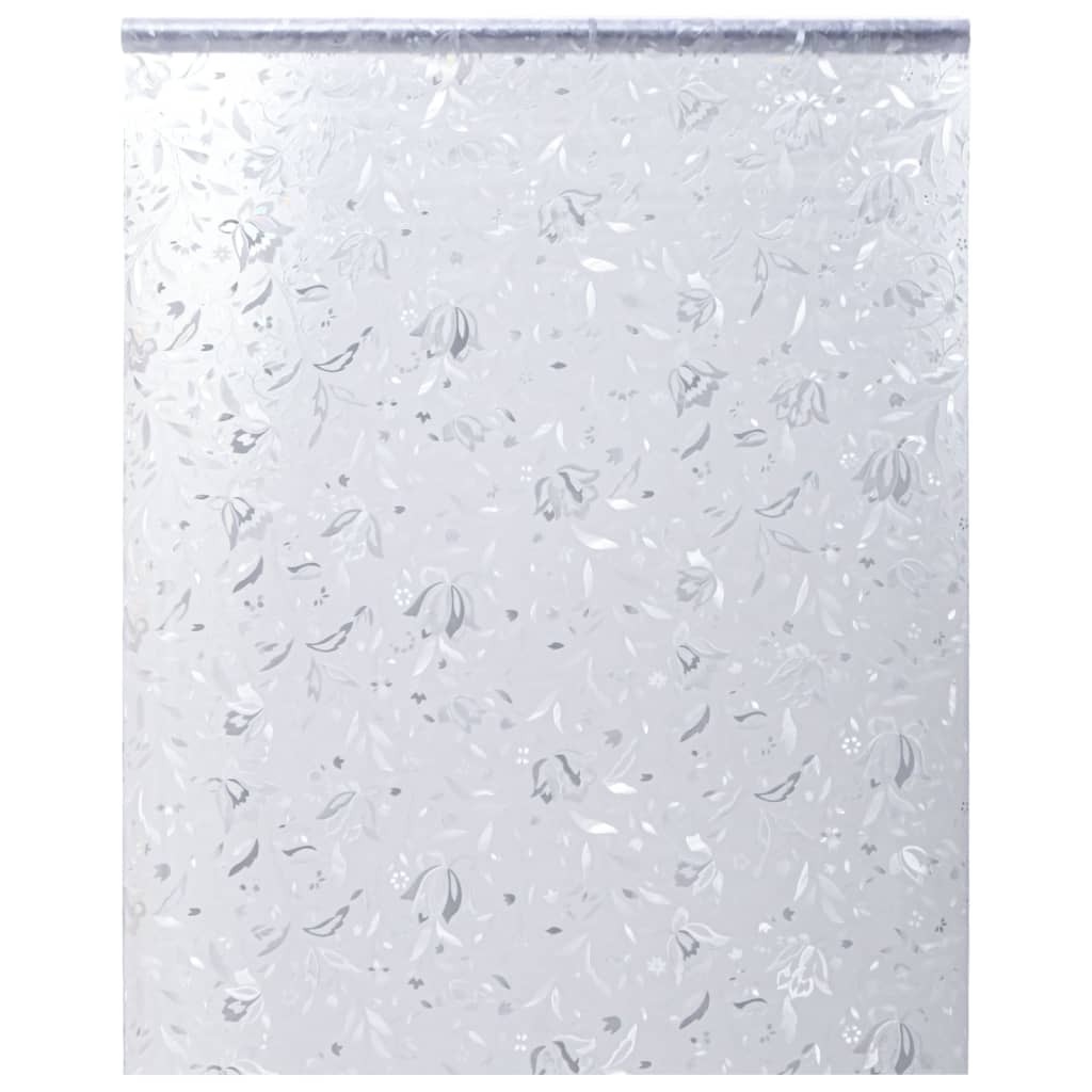 Fensterfolie Matt Blumenmuster 45X500 Cm Pvc Frosted Blume