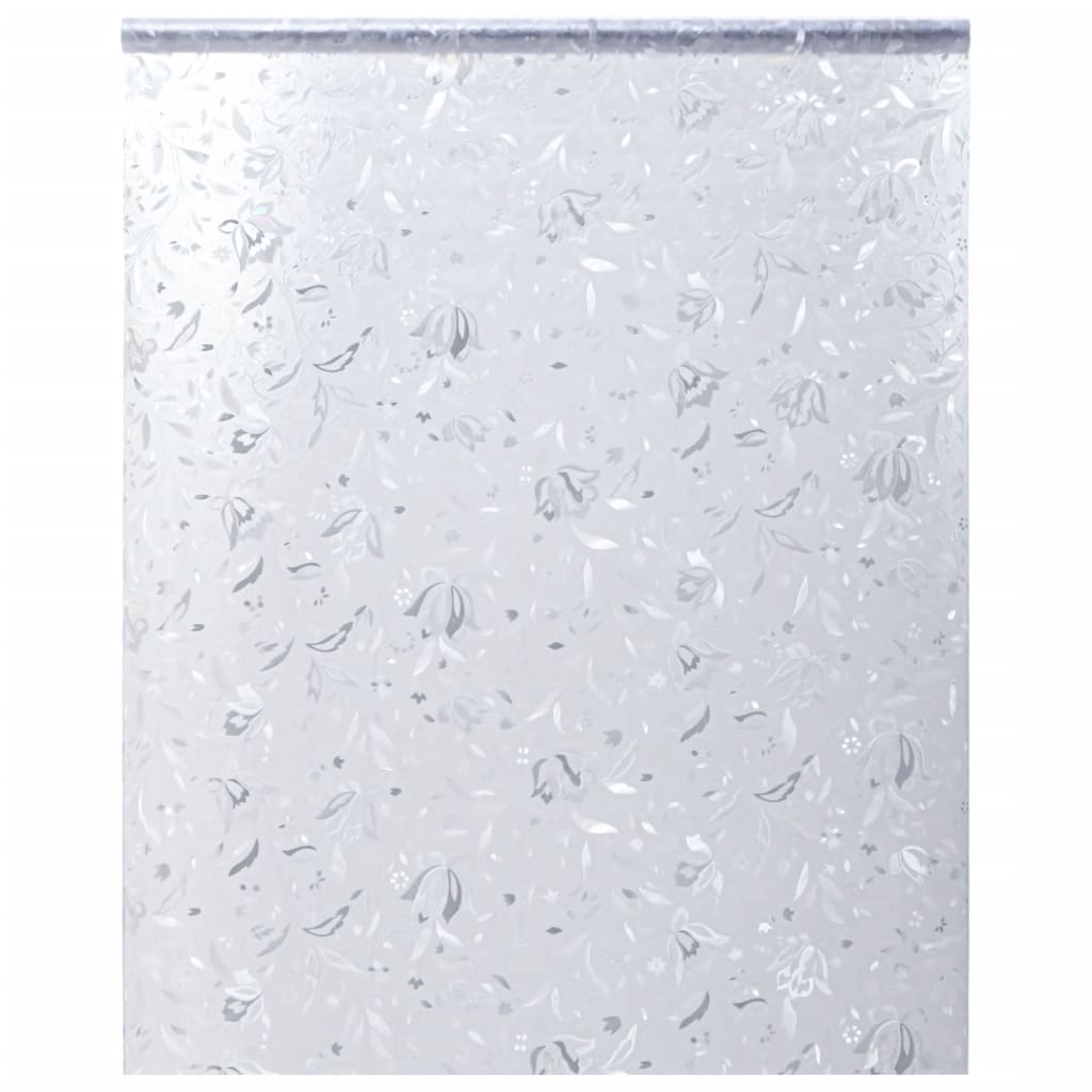 Fensterfolie Matt Blumenmuster 45X500 Cm Pvc Frosted Blume