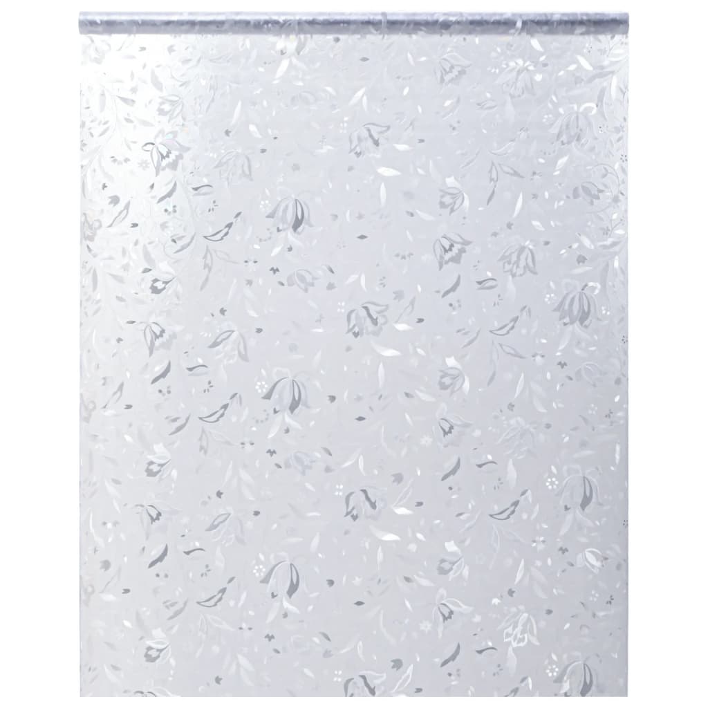Fensterfolie Matt Blumenmuster 45X500 Cm Pvc Frosted Blume