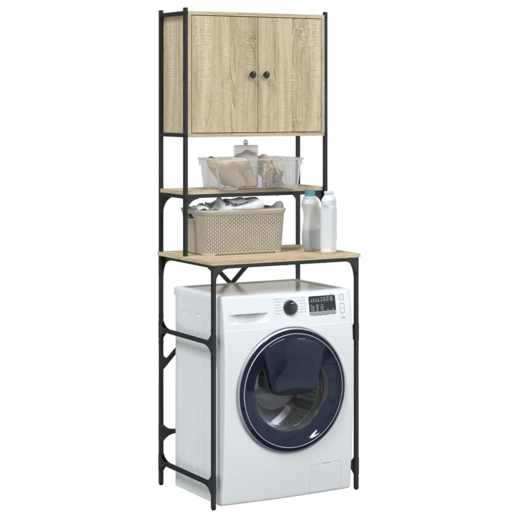 Waschmaschinenschrank Sonoma-Eiche 68X48,5X194 Cm