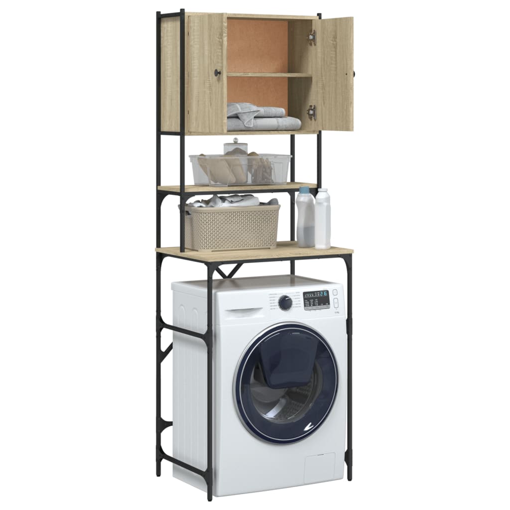 Waschmaschinenschrank Sonoma-Eiche 68X48,5X194 Cm