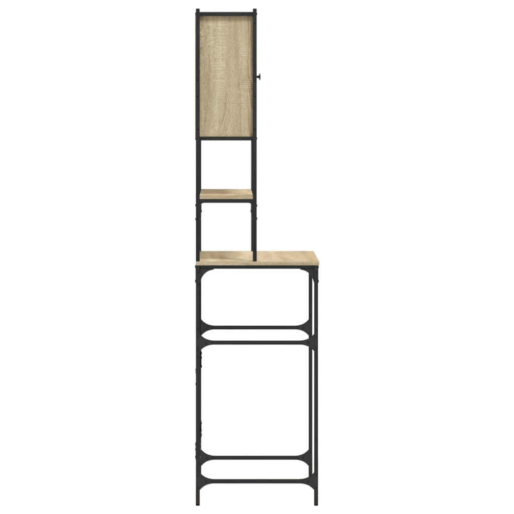 Waschmaschinenschrank Sonoma-Eiche 68X48,5X194 Cm