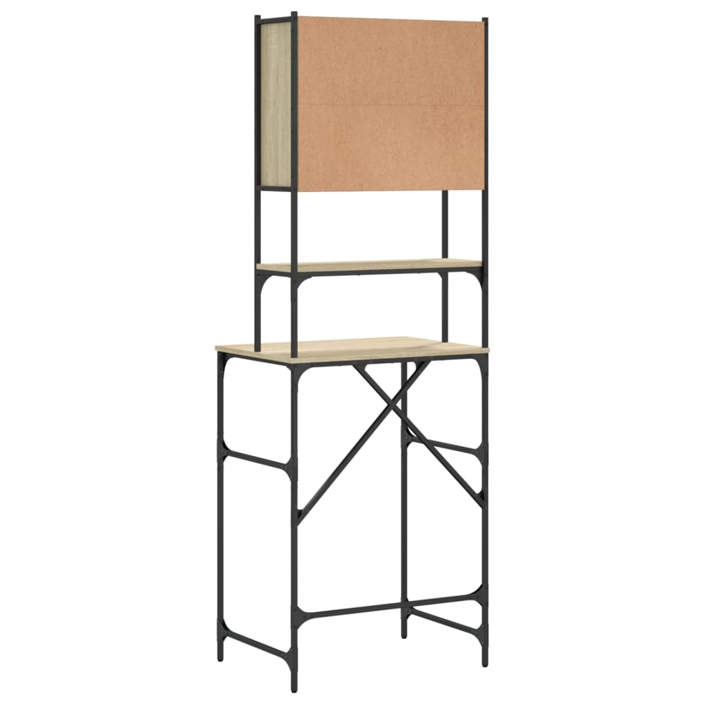 Waschmaschinenschrank Sonoma-Eiche 68X48,5X194 Cm