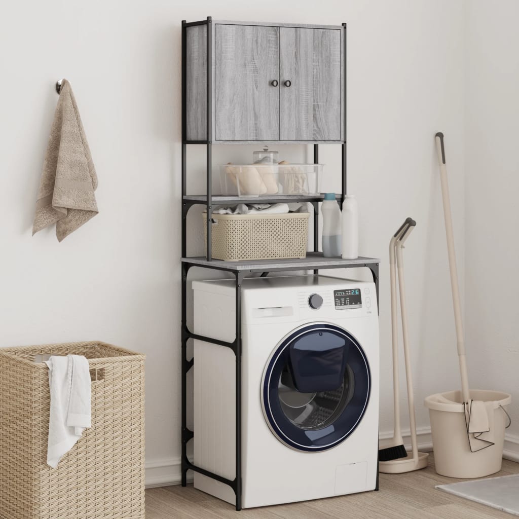Waschmaschinenschrank Sonoma-Eiche 68X48,5X194 Cm