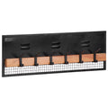 Wandgarderobe 90X11X30 Cm Massivholz Mango Creme