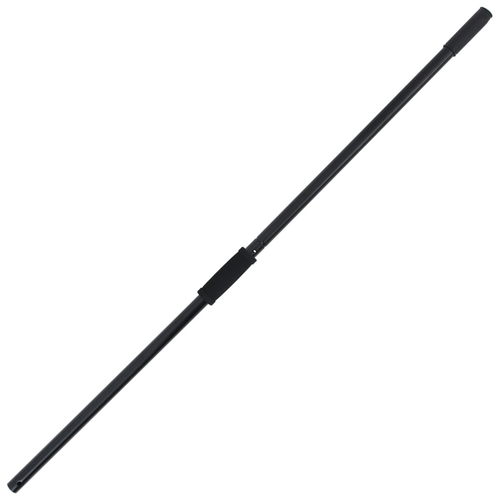 Heugabel-Stiel Ø3,5X127,5 Cm Schwarz Stahl
