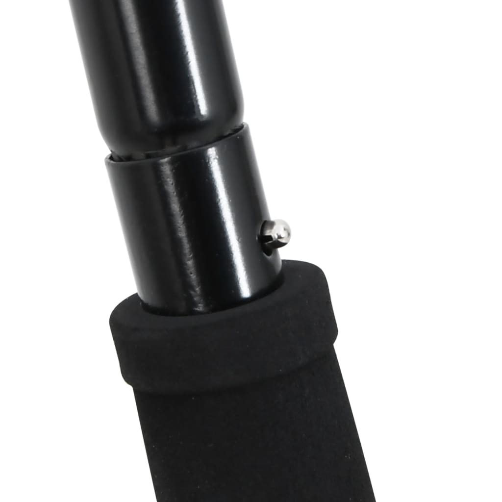 Heugabel-Stiel Ø3,5X127,5 Cm Schwarz Stahl