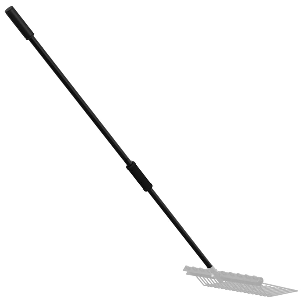 Heugabel-Stiel Ø3,5X127,5 Cm Schwarz Stahl