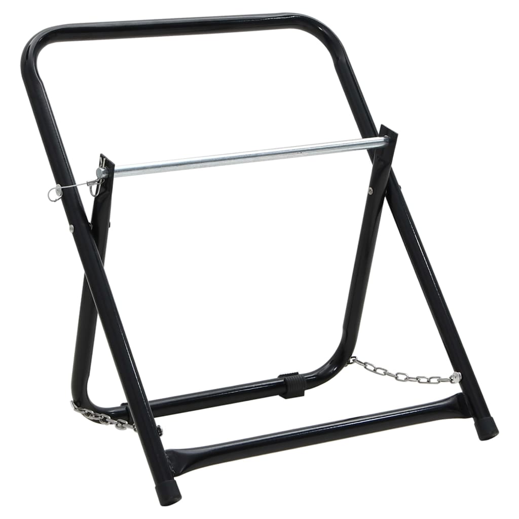 Schlauchwagen 48 Cm 45 Kg Schwarz Pulverbeschichteter Stahl