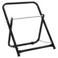Schlauchwagen 48 Cm 45 Kg Schwarz Pulverbeschichteter Stahl