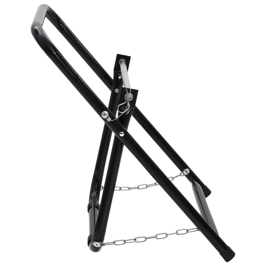 Schlauchwagen 48 Cm 45 Kg Schwarz Pulverbeschichteter Stahl